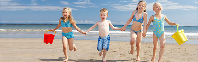Urlaub im Ferienhaus an der Dänische Nordseeküste ist ideal für Familien mit Kindern