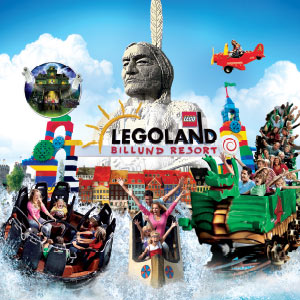 Buchen Sie ein Ferienhaus bei Esmark und sparen 25 % auf LEGOLAND Eintrittskarten